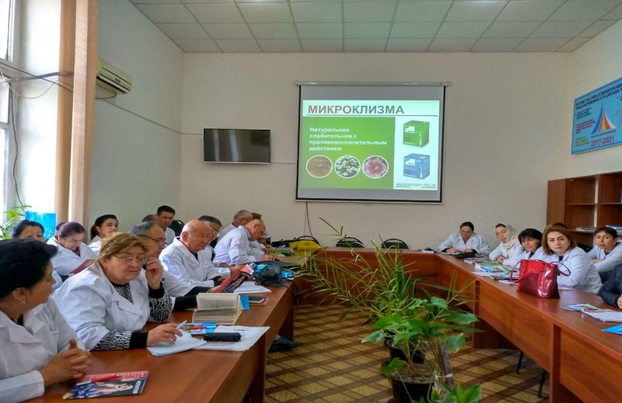 MRs Dilnoza - *Presentation Microclismi/Ferlatum with product manager Iroda