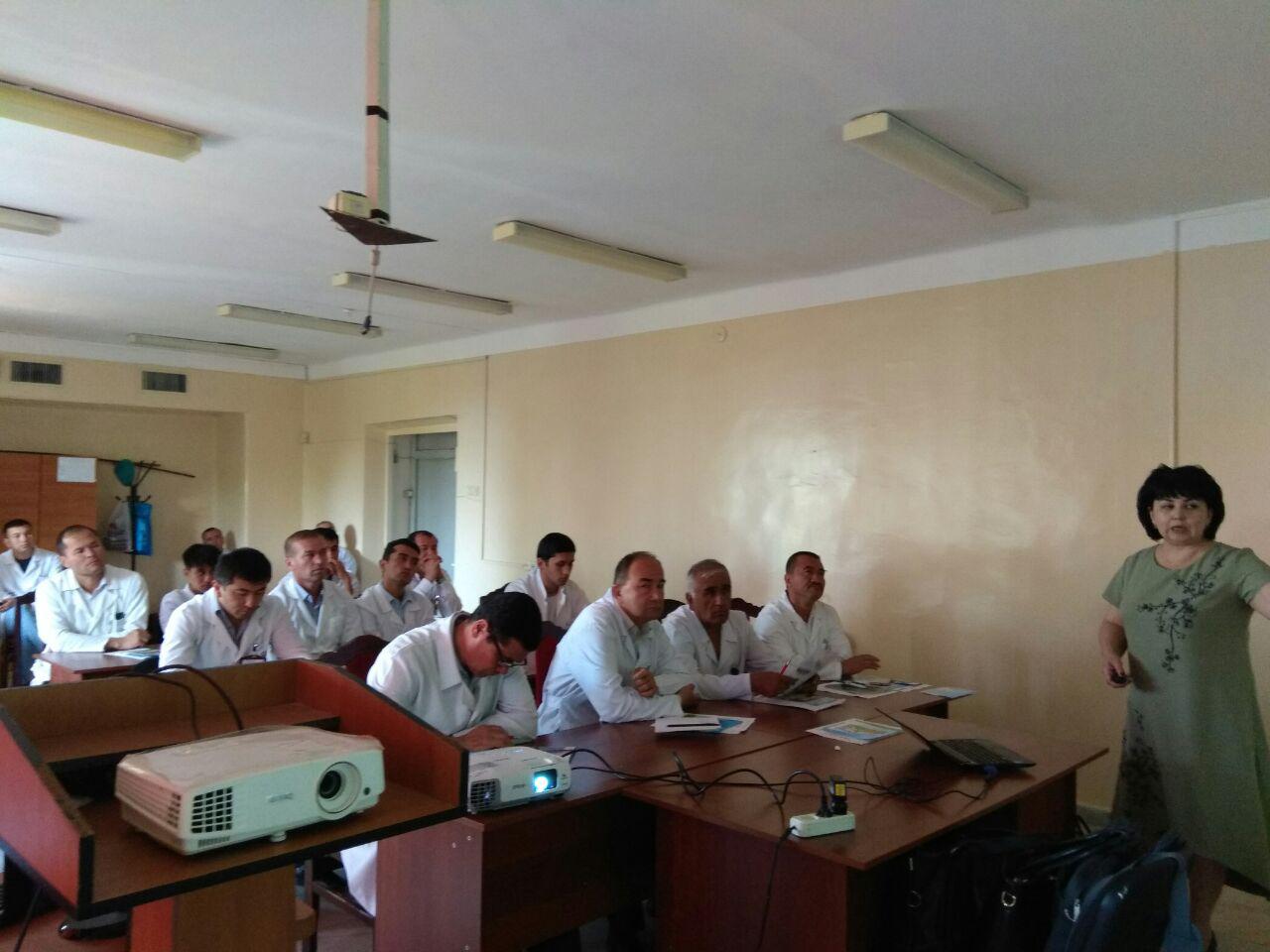 MRs Nodira - *Presentation – Microclismi with lecturer FF Nargiza